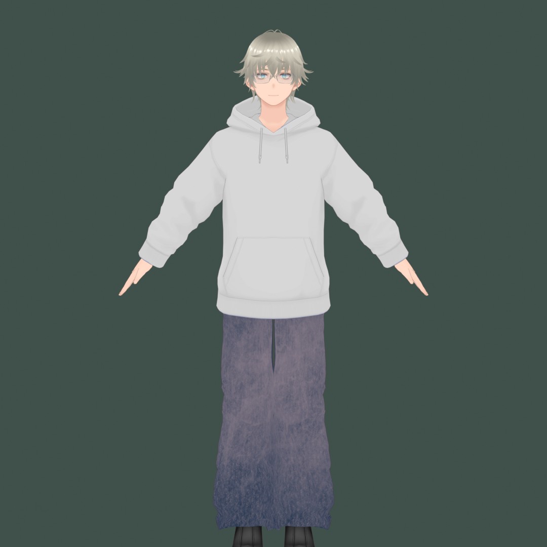 HANK 数字人正面机位实时渲染